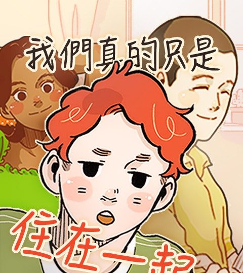 我們真的只是住在一起封面